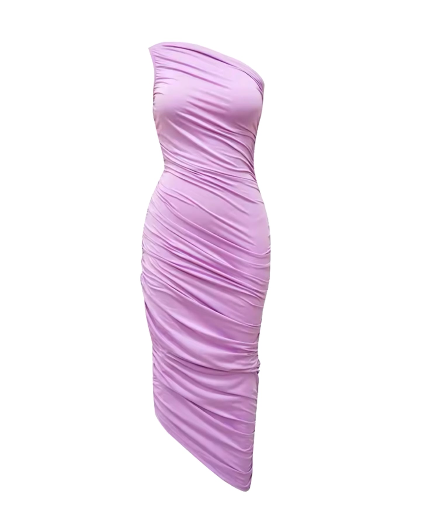 “Jasmine” Asymmetrical Midi Dress