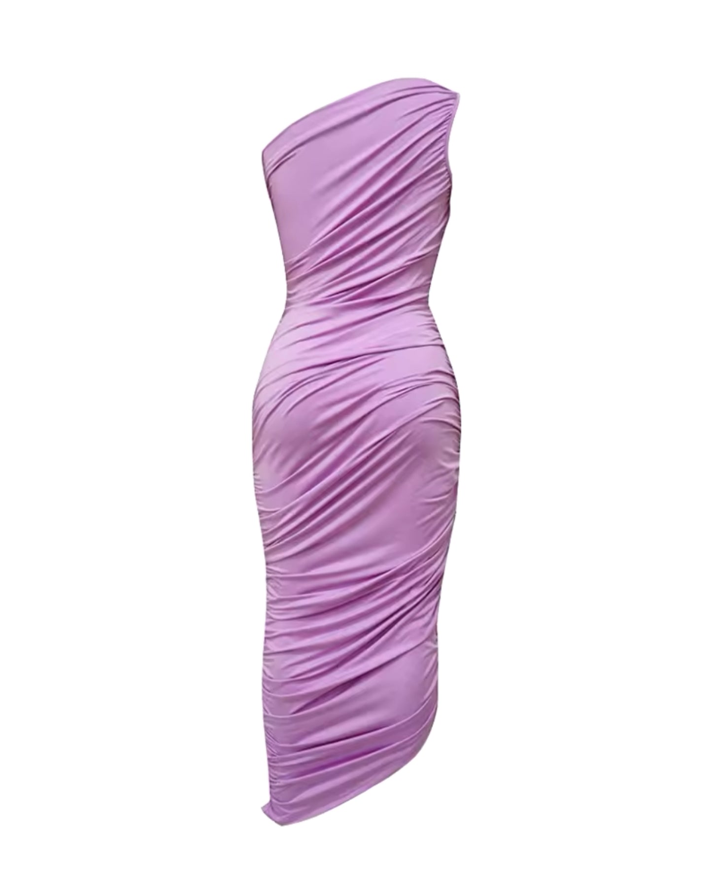 “Jasmine” Asymmetrical Midi Dress